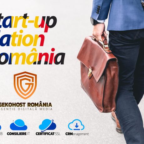 Ofertă Start-up - pachete de cont + domeniu + website pentru IMM-uri în rate